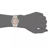 Buy Shop Fossil Riley Multifunction Rose Gold Dial Two Tone Steel Strap Watch for Women - ES4145 USA Online