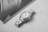 Buy Shop Fossil Riley Multifunction Silver Dial Silver Steel Strap Watch for Women - ES3202 USA Online
