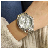 Buy Shop Fossil Riley Multifunction Silver Dial Silver Steel Strap Watch for Women - ES3202 USA Online