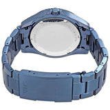 Buy Shop Fossil Riley Quartz Blue Dial Blue Steel Strap Watch for Women - ES4294 USA Online
