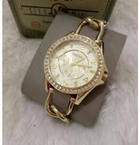 Buy Shop Fossil Riley White Dial Beige Leather Strap Watch for Women - ES3465 USA Online