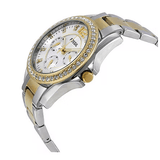 Buy Shop Fossil Riley White Dial Two Tone Steel Strap Watch for Women - ES3204 USA Online