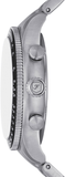 Buy Shop Fossil Sport Tourer Chronograph Black Dial Silver Steel Strap Watch for Men - FS6045 USA Online