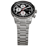 Buy Shop Fossil Sport Tourer Chronograph Black Dial Silver Steel Strap Watch for Men - FS6045 USA Online