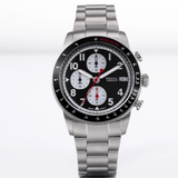 Buy Shop Fossil Sport Tourer Chronograph Black Dial Silver Steel Strap Watch for Men - FS6045 USA Online