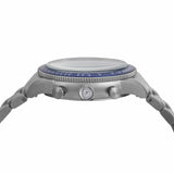 Buy Shop Fossil Sport Tourer Chronograph Blue Dial Silver Steel Strap Watch for Men - FS6047 USA Online