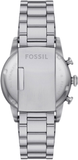 Buy Shop Fossil Sport Tourer Chronograph Green Dial Silver Steel Strap Watch for Men - FS6048 USA Online
