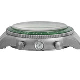 Buy Shop Fossil Sport Tourer Chronograph Green Dial Silver Steel Strap Watch for Men - FS6048 USA Online