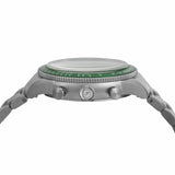 Buy Shop Fossil Sport Tourer Chronograph Green Dial Silver Steel Strap Watch for Men - FS6048 USA Online