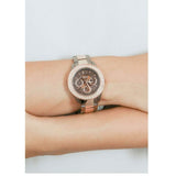 Buy Shop Fossil Stella Multifunction Brown Dial Two Tone Steel Strap Watch for Women - ES4079 USA Online