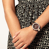 Buy Shop Fossil Stella Multifunction Brown Dial Two Tone Steel Strap Watch for Women - ES4079 USA Online