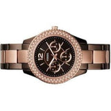 Buy Shop Fossil Stella Multifunction Brown Dial Two Tone Steel Strap Watch for Women - ES4079 USA Online