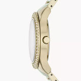 Buy Shop Fossil Stella Multifunction Gold Dial Two Tone Steel Strap Watch for Women - ES4756 USA Online