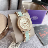 Buy Shop Fossil Stella Multifunction Gold Dial Two Tone Steel Strap Watch for Women - ES4757 USA Online