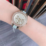 Buy Shop Fossil Stella Multifunction Gold Dial Two Tone Steel Strap Watch for Women - ES4757 USA Online