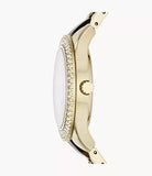 Buy Shop Fossil Stella Multifunction Gold Dial Two Tone Steel Strap Watch for Women - ES4757 USA Online