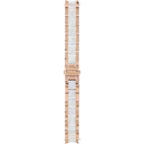 Buy Shop Fossil Stella Multifunction Rose Gold Dial Two Tone Steel Strap Watch for Women - ES4755 USA Online