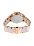 Buy Shop Fossil Stella Multifunction Rose Gold Dial Two Tone Steel Strap Watch for Women - ES4755 USA Online