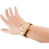 Buy Shop Fossil Stella Rose Gold Dial Rose Gold Steel Strap Watch for Women - ES3590 USA Online
