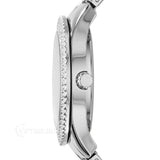 Buy Shop Fossil Stella Silver Dial Silver Steel Strap Watch for Women - ES3588 USA Online