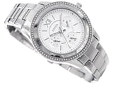 Buy Shop Fossil Stella Sport Multifunction Silver Dial Silver Steel Strap Watch for Women - ES5108 USA Online