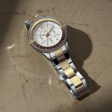 Buy Shop Fossil Stella Sport Multifunction Silver Dial Two Tone Steel Strap Watch for Women - ES5107 USA Online