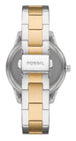 Buy Shop Fossil Stella Sport Multifunction Silver Dial Two Tone Steel Strap Watch for Women - ES5107 USA Online