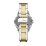 Buy Shop Fossil Stella Sport Multifunction Silver Dial Two Tone Steel Strap Watch for Women - ES5107 USA Online