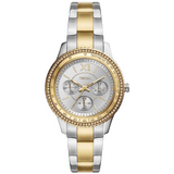 Buy Shop Fossil Stella Sport Multifunction Silver Dial Two Tone Steel Strap Watch for Women - ES5107 USA Online