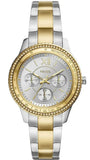 Buy Shop Fossil Stella Sport Multifunction Silver Dial Two Tone Steel Strap Watch for Women - ES5107 USA Online
