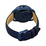 Buy Shop Fossil Tailor Blue Dial Blue Leather Strap Watch for Women - ES4092 USA Online