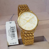 Buy Shop Fossil Tailor Gold Dial Gold Steel Strap Watch for Women - ES3714 USA Online