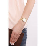 Buy Shop Fossil Tailor Gold Dial Gold Steel Strap Watch for Women - ES3714 USA Online