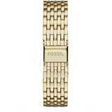 Buy Shop Fossil Tailor Gold Dial Gold Steel Strap Watch for Women - ES3714 USA Online