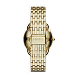 Buy Shop Fossil Tailor Gold Dial Gold Steel Strap Watch for Women - ES3714 USA Online
