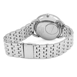 Buy Shop Fossil Tailor Mother of Pearl Black Dial Silver Steel Strap Watch for Women - ES3911 USA Online