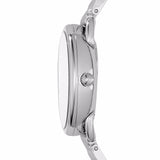 Buy Shop Fossil Tailor Mother of Pearl Black Dial Silver Steel Strap Watch for Women - ES3911 USA Online