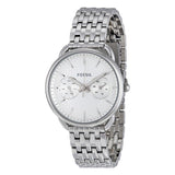 Buy Shop Fossil Tailor Silver Dial Silver Steel Strap Watch for Women - ES3712 USA Online