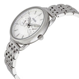 Buy Shop Fossil Jacqueline Multi-Function Mother of Pearl Dial Silver Steel Strap Watch for Women - ES3755 USA Online