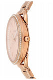 Buy Shop Fossil Tailor Rose Gold Dial Rose Gold Steel Strap Watch for Women - ES4264 USA Online
