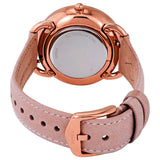 Buy Shop Fossil Tailor Quartz White Dial Pink Leather Strap Watch for Women - ES4393 USA Online