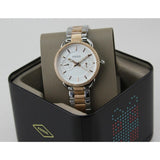 Buy Shop Fossil Tailor White Dial Two Tone Steel Strap Watch for Women - ES4396 USA Online