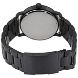 Buy Shop Fossil The Commuter Brown Dial Black Steel Strap Watch for Men - FS5277 USA Online