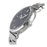 Buy Shop Fossil The Commuter Black Dial Silver Steel Strap Watch for Men - FS5391 USA Online