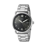 Buy Shop Fossil The Commuter Black Dial Silver Steel Strap Watch for Men - FS5391 USA Online