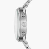 Buy Shop Fossil The Commuter Black Dial Silver Steel Strap Watch for Men - FS5399 USA Online
