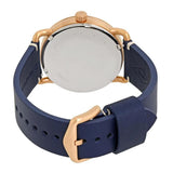 Buy Shop Fossil The Commuter Blue Dial Blue Leather Strap Watch for Men - FS5274 USA Online