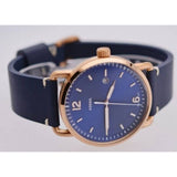 Buy Shop Fossil The Commuter Blue Dial Blue Leather Strap Watch for Men - FS5274 USA Online