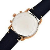 Buy Shop Fossil The Commuter Blue Dial Blue Leather Strap Watch for Men - FS5404 USA Online