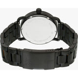 Buy Shop Fossil The Commuter Brown Dial Black Steel Strap Watch for Men - FS5277 USA Online